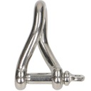 СКРУЧЕННАЯ НЕРЖАВЕЮЩАЯ, КИСЛОТОСТОЙКАЯ ШЕЙКЕЛЬ, D=4ММ