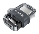 Флеш-накопитель SanDisk Ultra Dual Drive 128 ГБ, 150 МБ, OTG