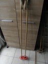 Старые деревянные лыжные палки 140 см антикварное ретро UNIKAT 144 см бамбук
