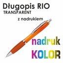 Ручка пластиковая с принтом RIO TRANSPA, 100 шт.