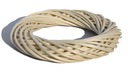 Плетеный венок на основе плетеной оплетки ECRU 30