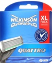 Вставка для бритвы Wilkinson Sword Quattro 6 шт (M) P2