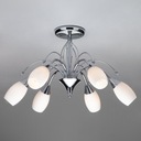 ПОТОЛОЧНЫЙ СВЕТИЛЬНИК CLASSIC CHROME ANTIQ, 6 БЕЛЫХ ЛАМП