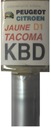 CITROEN PEUGEOT KBD D1 JAUNE TACOMA РЕШЕНИЕ КРАСКИ