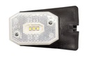 Габаритный фонарь передний, белый, светоотражающий, FT-001BI LED