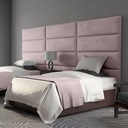 МЯГКИЕ ПАНЕЛИ ИЗГОЛОВЬЯ ПОДГОЛОВНИК 80 x 30 см