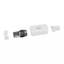 BIAŁY WTYK WTYCZKA MĘSKA MICRO USB MICROUSB 5PIN