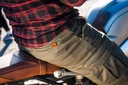 BROGER ALASKA Nohavice Motocyklové džínsy Kevlar Materiál džínsy