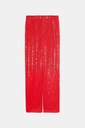 Zara nohavice vyšívané flitrami XS 34 Dominujúci materiál polyester