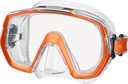 Maska TUSA FREEDOM ELITE Pomarańczowa(Transparent)