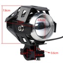 FARO FARO DIODO LUMINOSO LED CREE U5 MOTOCICLETA MOTOR 2 PIEZAS 