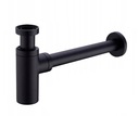 VELDMAN СИФОН ДЛЯ УМЫВАЛЬНИКА, МАТОВЫЙ ЧЕРНЫЙ