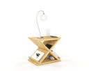 DSI-meble: Nočný stolík JAROCIN drevená borovica Farba nábytku borovicovo zelená