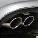 2X НАКОНЕЧНИК ВЫХЛОПА НАКЛАДКА VW НОВЫЙ BEETLE 64-67MM фото 2