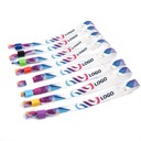 OPASKI EVENTOWE Z NADRUKIEM LOGO NAPISEM 100 SZTUK