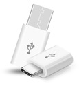 Переходник MICRO USB-USB-C Samsung Huawei Sony XIAOMI