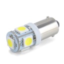 LUZ DIODO LUMINOSO LED 5 SMD 5050 T4W BA9S POSTOJOWKA POZYCJA 