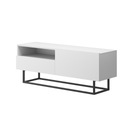 KORS Промышленная тумба под телевизор в стиле Лофт, белый