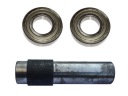 Ось барабана + подшипники 6207 ALTRAD XMF 8 бетоносмеситель