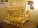 КРОВАТИ 3-МЕСТНАЯ ЯРУСНАЯ КРОВАТЬ Фараон