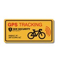 GPS-СИГНАЛИЗАЦИЯ СЛЕЖЕНИЯ MTB DA36 предупреждающая наклейка