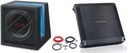 ALPINE SBG + бас-бокс BBX-T + усилитель