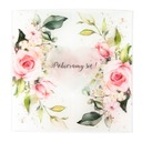 ZAPROSZENIA ŚLUBNE NA ŚLUB Z KALKĄ KOPERTĄ - 2 SZT