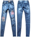 JS222 ДЖИНСЫ эластичные джинсы TUBE PANTS S /36
