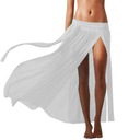 ДЛИННАЯ ПЛЯЖНАЯ ЮБКА, ТЮЛЬ МАКСИ ЦВЕТА