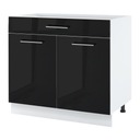 VELLA DS 9/1 STAR шкаф с ящиком 90 см ГЛЯНЕЦ