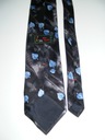 KEN TOLBY jedwabny usztywniany krawat 9,5 cm Marka inna