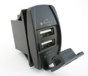 USB ЗАРЯДНОЕ УСТРОЙСТВО 5В 3.1А ГЕРМЕТИЧНАЯ РОЗЕТКА 12В 24В