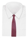 Красный мужской галстук -CHATTIER- Широкий - 7,5 см