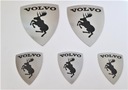 ЭМБЛЕМА CRAZY MOOSE VOLVO НЕРЖАВЕЮЩАЯ СТАЛЬ НАБОР ПО 5 ШТ.