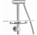 Тропический душ 25 с полкой + комплект смесителей HANSGROHE
