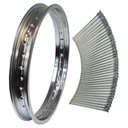 KOŁO OBRĘCZ FELGA RAFKA MZ ETZ 1.6x18 SZPRYCHY