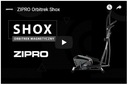 Магнитный ЭЛЛИПТИЧЕСКИЙ ТРЕНЕР Orbi-Trek Shox для тренировок до 120 кг ZIPRO
