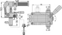 НАСОС ГИДРАВЛИЧЕСКАЯ РУЧНАЯ DWUSTRONNA+ZBIORNIK 5L изображение 7