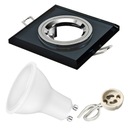 Комплект галогенного светильника СТЕКЛО + светодиод GU10 5W