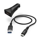 Автомобильное зарядное устройство HAMA USB TYPE-C 3A