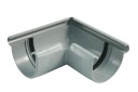 Marley Gutters Gutter 125 EXTERNAL BURCH Corner Светло-серый