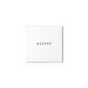 Белый футляр, коробка, упаковка, папка для CD/DVD, черная надпись LOVE.