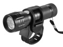 Przednia Lampka Rowerowa Aluminiowa 9 x LED 68418