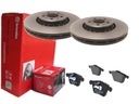 ПЕРЕДНИЕ ДИСКИ + КОЛОДКИ BREMBO VOLVO XC90 336MM