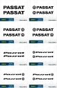 2 НАКЛЕЙКИ VW НАКЛЕЙКА GOLF ПАСАТ VR6 R32 GTI HQ  (8304484982) фото min 6