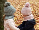 Теплый зимний комплект для детей ЦВЕТА 48-58 см.