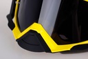 IMX DUST YELLOW BLACK GOGLE CROSS ENDURO 2 СТЕКЛА изображение 4