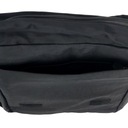 Черная тканевая спортивная сумка-мессенджер формата А4