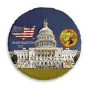 ВАШИНГТОН, ОКРУГ КОЛУМБИЯ. Каменный магнит на холодильник США 254 М
