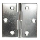 ПЕТЛЯ 8150F НЕРЖАВЕЮЩАЯ НЕРЖАВЕЮЩАЯ КИСЛОСТОЙКАЯ 50X50X0,8